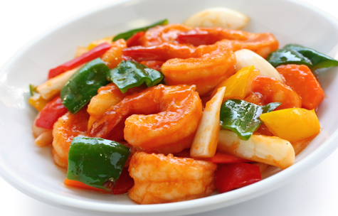 Sweet and Sour Shrimp